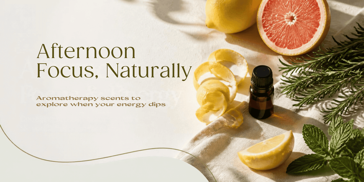 What Aromatherapy Scents Boost Productivity? Science-Backed Scents for Focus & Energy